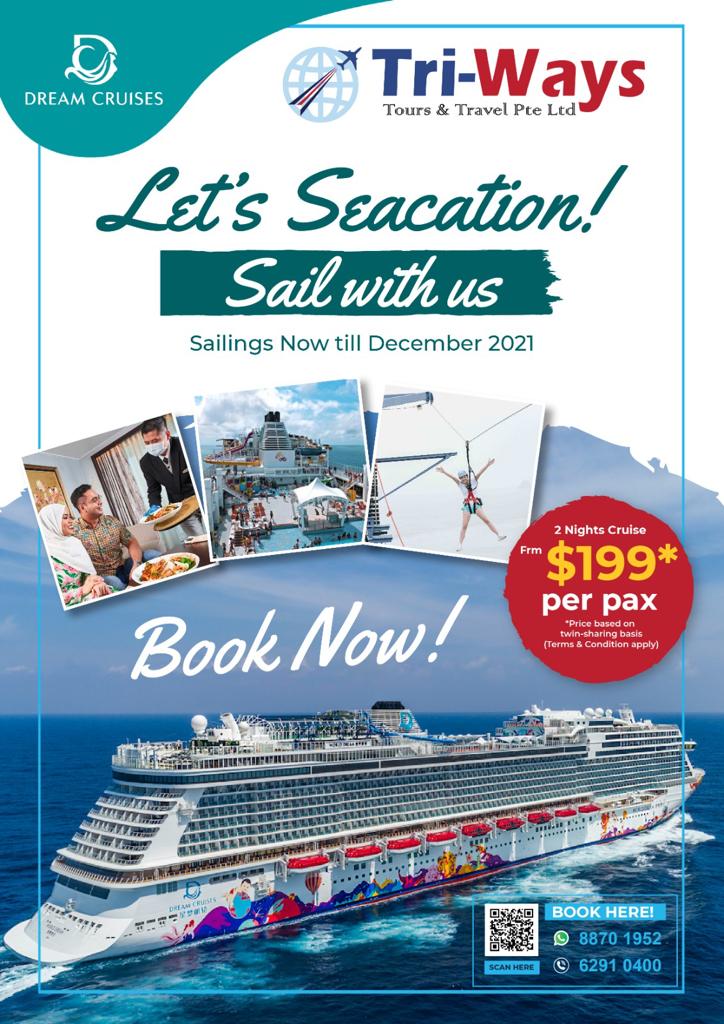 Lets Seacation: Sailing now TILL DECEMBER 2021